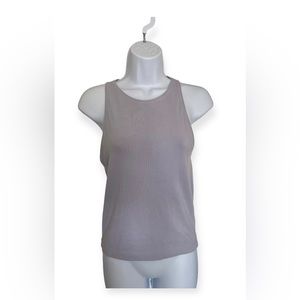 Lavender High Neck Racerback Tank Top